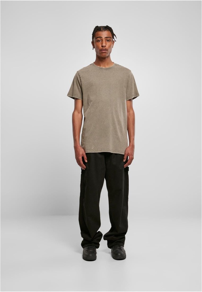 Acid Washed Round Neck Tee - BY190 / Build Your Brand