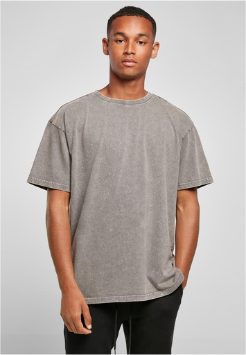 Acid Washed Heavy Oversize Tee - BY189 / Build Your Brand